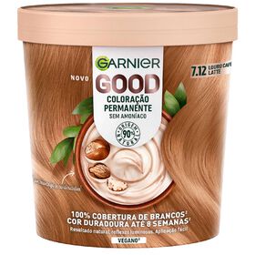 Coloração Permanente Louro Café Latte 7.12 Garnier Good 1 Un