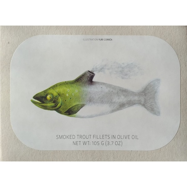 Filetes De Truta Fumada Em Azeite 90 g