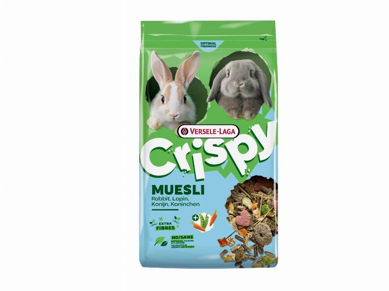 Ração Coelho Versele Laga Crispy Muesli 850 g