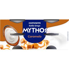 Iogurte Grego Mythos Caramelo Continente 460 gr (4 Un)