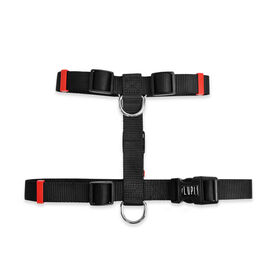 Arnês Para Cão Preto 25 Mm 40-67 Cm L Lupi Linx 1 Un