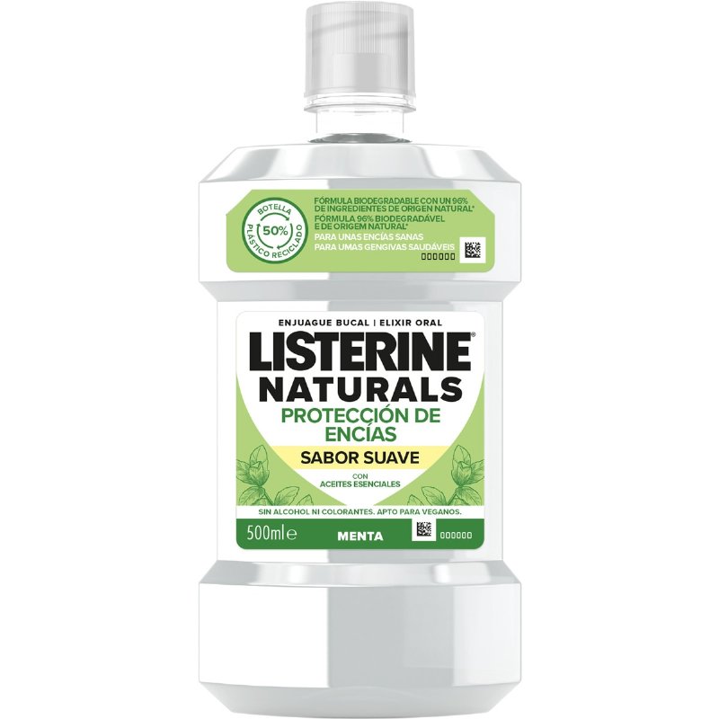 Elixir Oral Protecção Gengivas Sabor Suave Menta 500 ml