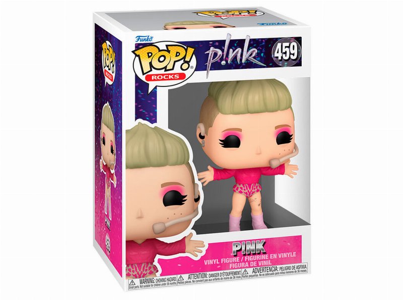 Figura Funko Pop Rocks: Pink- Trustfall