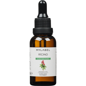 Óleo Corpo Natural Puro Rícino Mylabel 30 ml