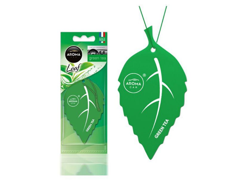 Ambientador Automóvel Leaf Aroma Chá Verde