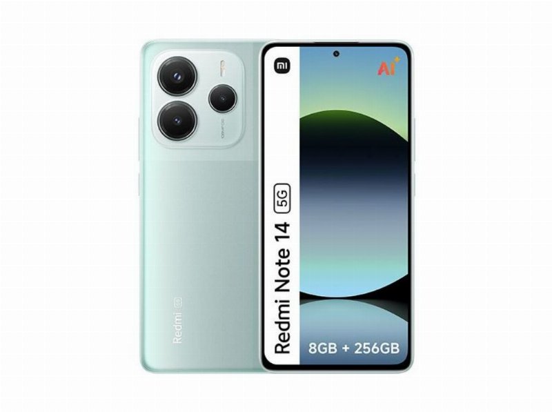 Smartphone Xiaomi Redmi Note 14 5 g (6.67'' 8Gb/256Gb Verde)
