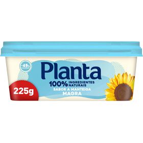 Creme Vegetal Para Barrar Sabor A Manteiga Magro Planta 225 gr