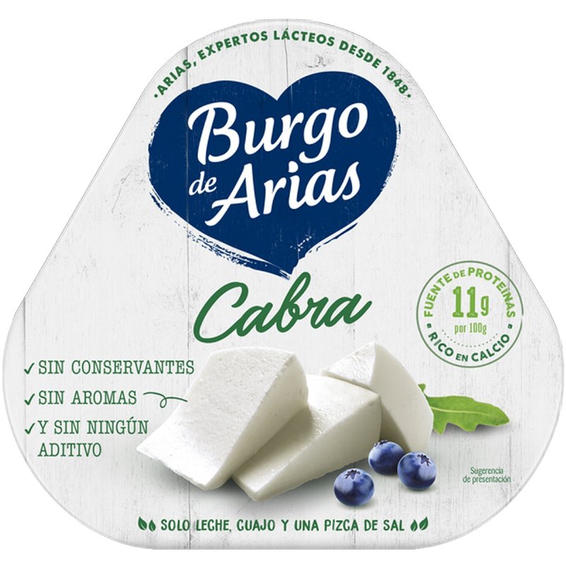 Queijo Fresco De Cabra Pack 3 70 g