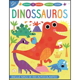 Passo A Passo, Vamos Colar - Dinossauros