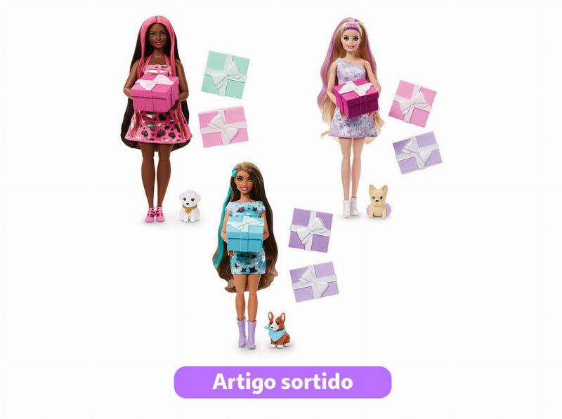 Festa Surpresa Barbie Modelos Sortidos
