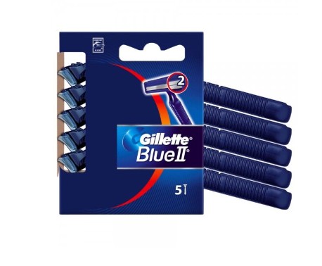 Lâmina Barbear Blue Ii 5Un Gillette