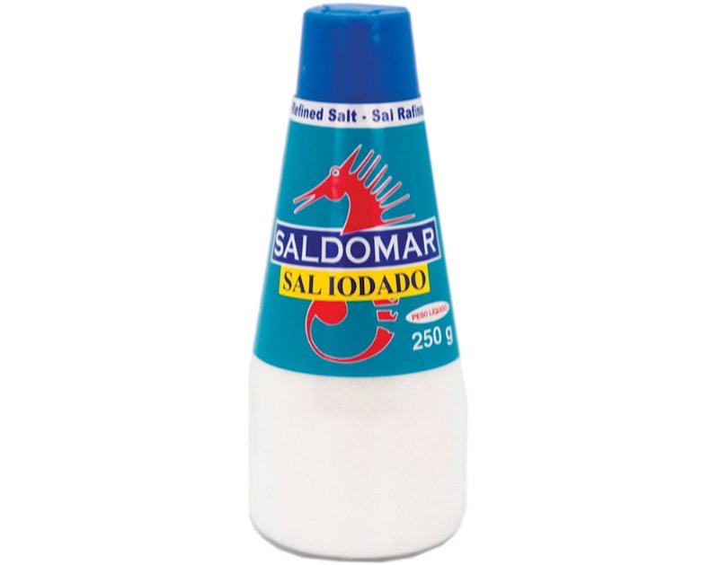 Sal Saldomar Refinado Iodado 250 g