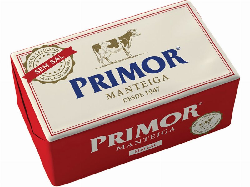 Manteiga Primor Sem Sal 250 g