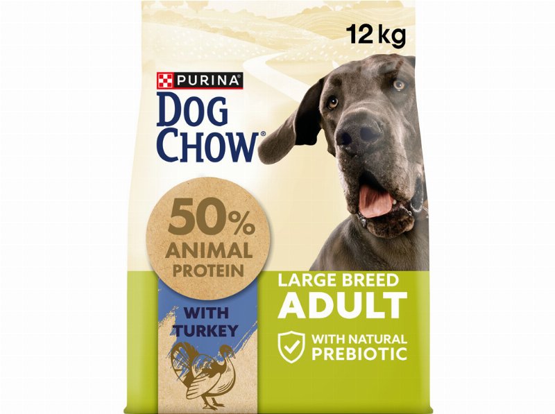 Ração Para Cão Dog Chow Raças Grandes Peru 12 kg