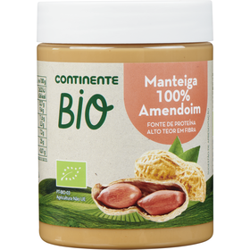 Manteiga De Amendoim Biológica Continente 340 gr