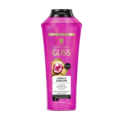 Champô Gliss Long & Sublime Gliss Schwarzkopf 0.4L