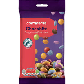 Drageias De Chocolate De Leite Continente 200 gr