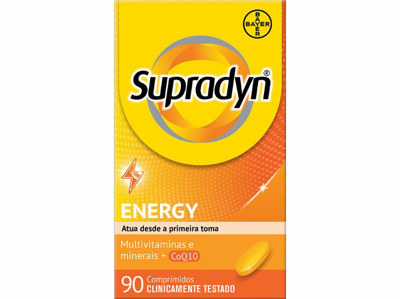 Suplemento Supradyn Multivitam Energy 90 Comp.
