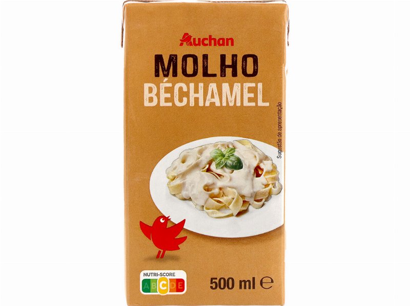 Molho Auchan Béchamel 500 ml