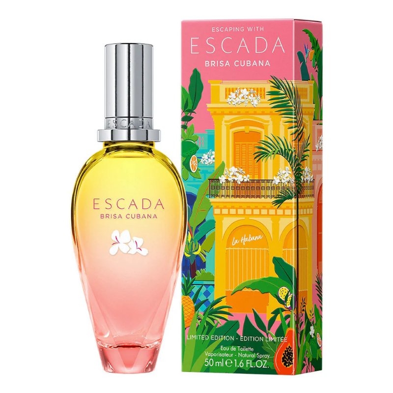 Escada Cuban Breeze Eau De Toilette Vaporizador Edição Limitada 50 ml