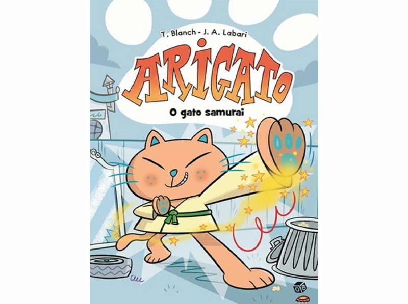 Livro Arigato - O Gato Samurai De Teresa Blanch