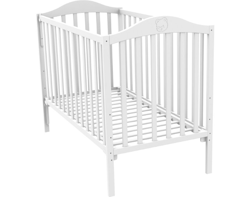 Berço Urso Carbebe Branco 1.20X60Cm