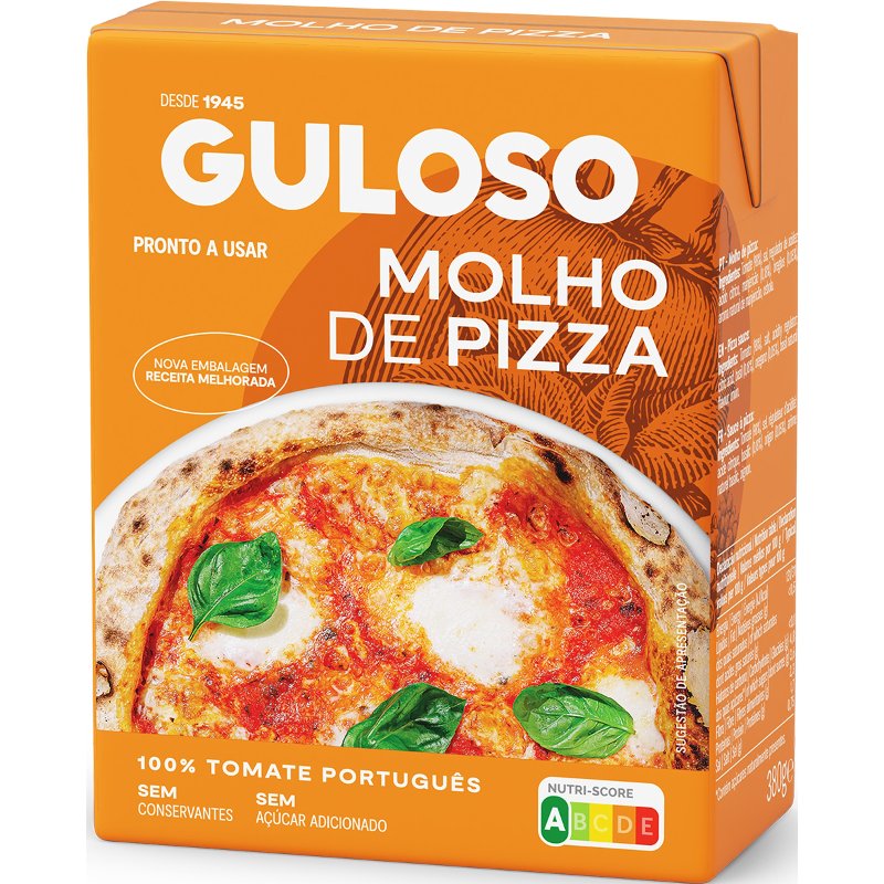 Molho De Tomate Para Pizza 380 g