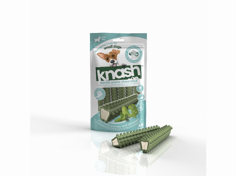Snack Dental Cão Knash Stick Pasta De Dentes 6Un