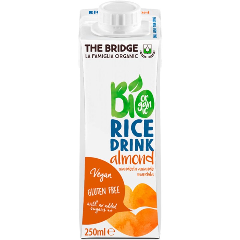 Bebida Bio De Arroz E Amêndoa 250 ml