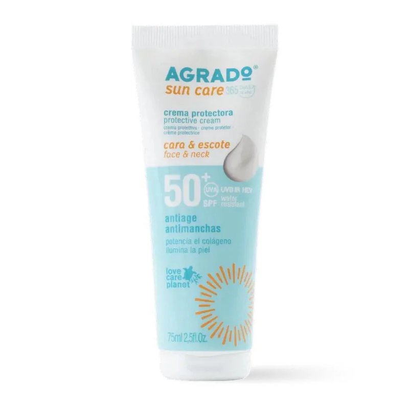 Creme Protetor Solar Rosto E Pescoço Fps 50+ Argado 75 ml