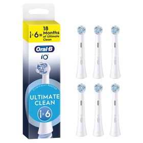 Recarga Escova De Dentes Elétrica Io Ultimate Clean Oral-B 6 Un