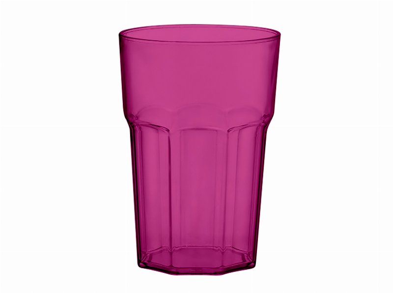 Copo Reutilizável Actuel Plástico Fushia 44 cl