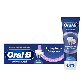 Pasta De Dentes Advanced Proteção Gengivas Oral-B 75 ml