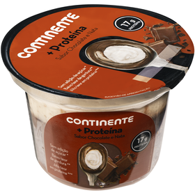 Sobremesa +Proteína Chocolate E Nata Continente 170 gr