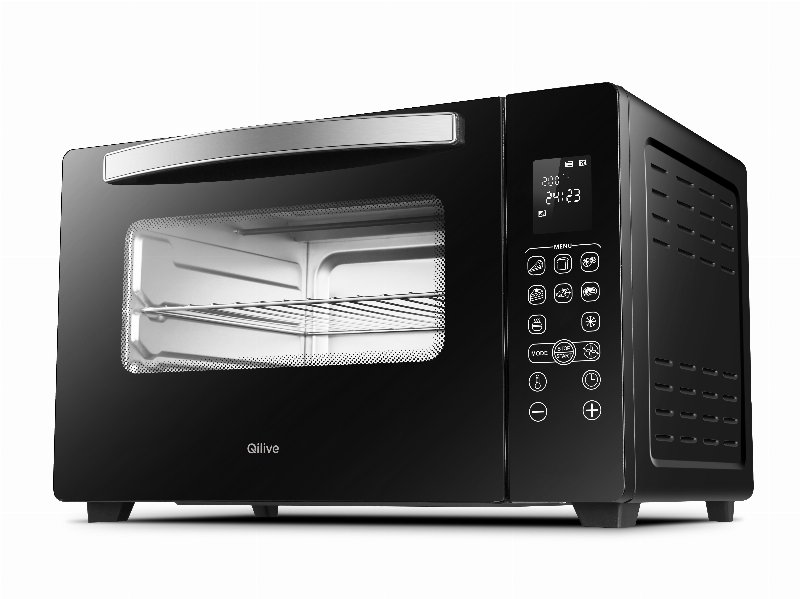 Mini Forno Qilive Q.6279 Preto Digital 46 l 2000W