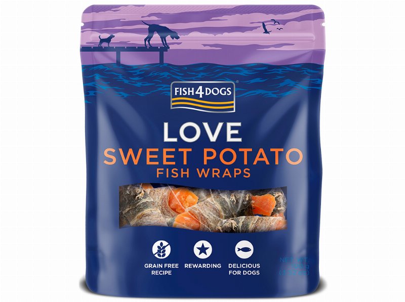 Snacks Cão Fish4Dogs Peixe E Batata Doce 115 g