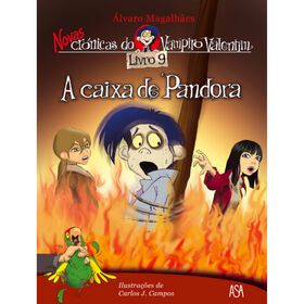 Novas Crónicas Do Vampiro Valentim Nº 9 - A Caixa De Pandora De Álvaro Magalhães
