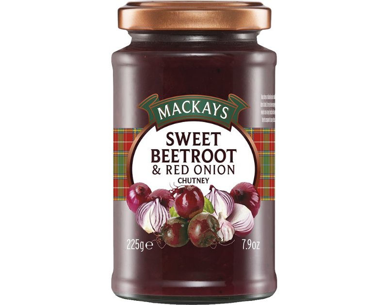 Chutney Mackays Beterraba & Cebola Roxa 225 g