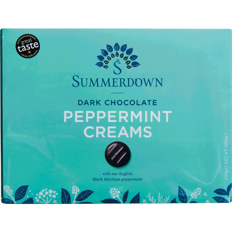 Bombons De Chocolate Com Recheio De Hortelã Pimenta 200 g