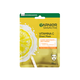 Máscara Facial Vitamina C Garnier Skin Active 1 Un