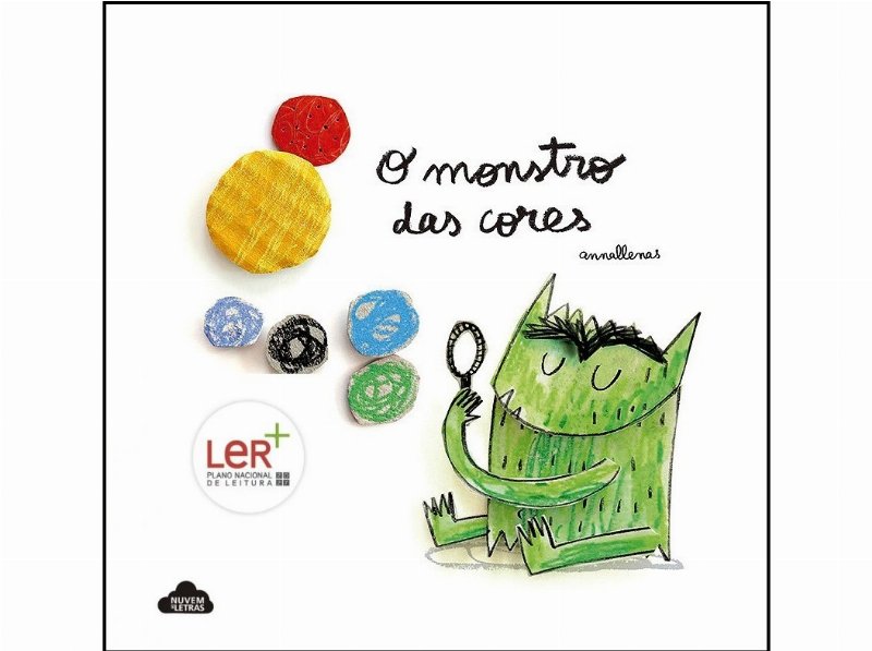 Livro O Monstro Das Cores Anna Llenas