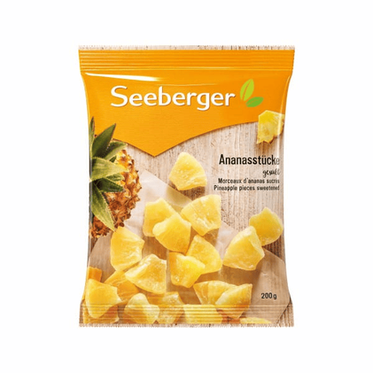 Ananás Pedaços Sem Açúcar Seeberger 0.1Kg
