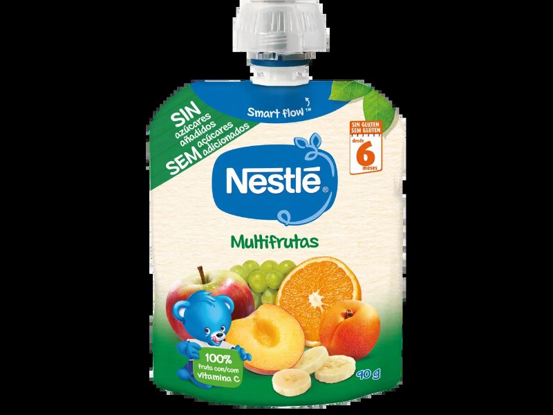 Nestlé Pacotinho De Fruta Multifrutas/ Banana Laranja Bolacha