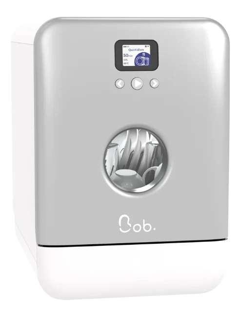 Daan Tech Máquina De Lavar Loiça Portátil Bob Branco/Cinza