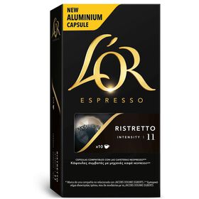 Cápsulas De Café Ristretto Int 11 l'or 10 Un
