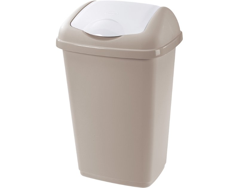 Balde Lixo Elegance Actuel Em Plástico 15 l - 29X44.5X23Cm
