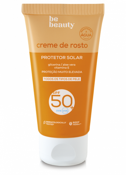 Protetor Solar Facial Spf50+ Be Beauty 0.05L