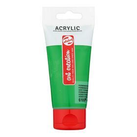 Tinta Acrílica Artcreation Verde Permanente Claro 75 ml Talens