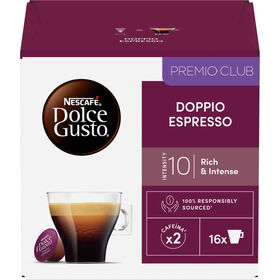 Cápsulas De Café Doppio Espresso Int 10 Nescafé Dolce Gusto 16 Un