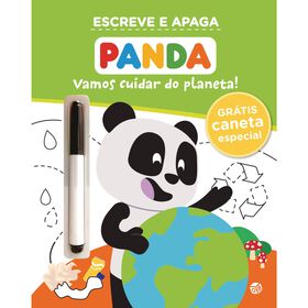 Escreve E Apaga - Panda - Vamos Cuidar Do Planeta!